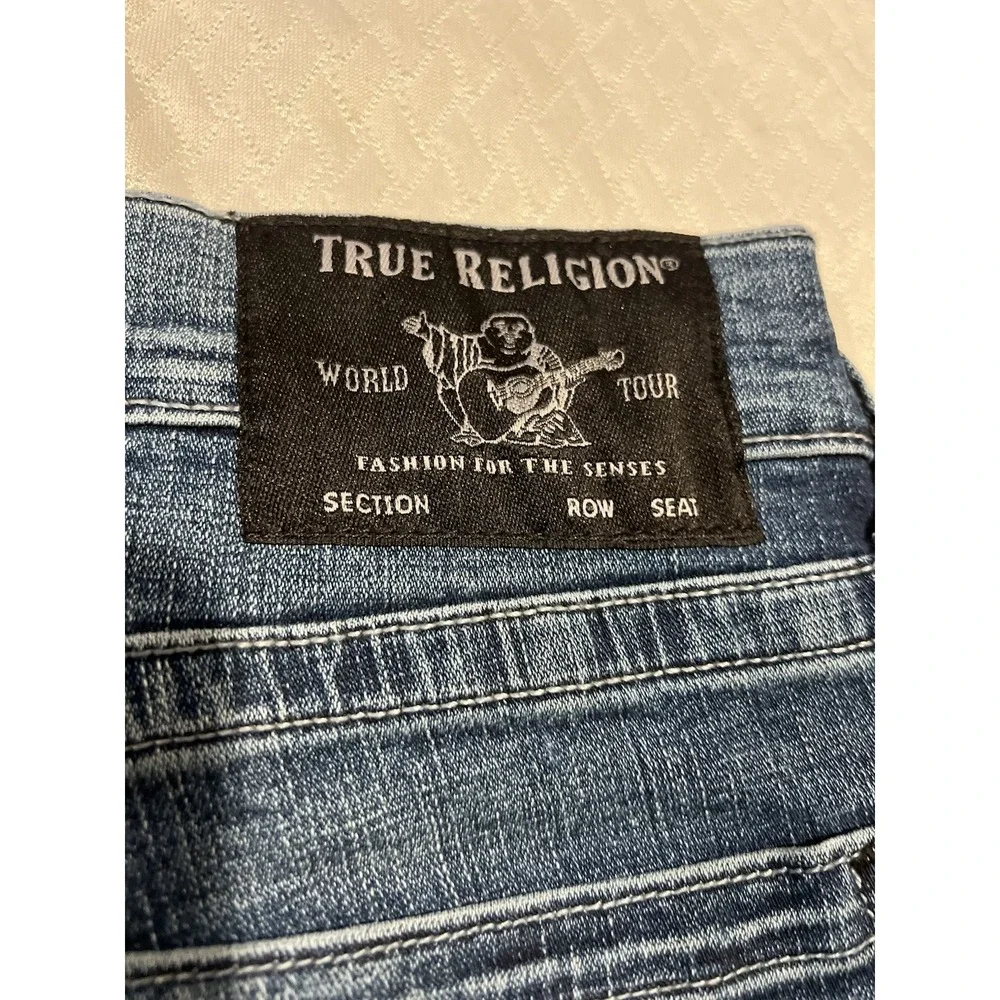True Religion Men's Blue Jeans Rocco‎ Size 33